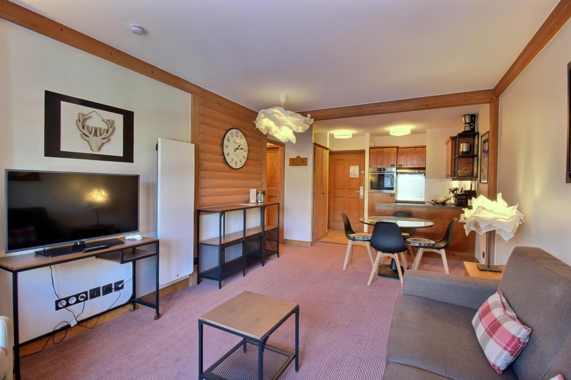 Arc 1950 - Appartement Moderne - Sauna Hammam Jacuzzi - 4 Personnes Les Arcs  Dış mekan fotoğraf