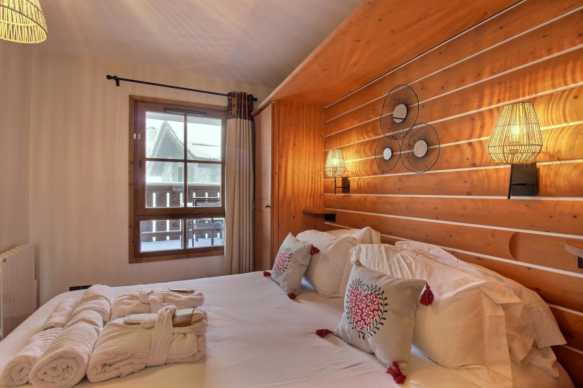 Arc 1950 - Appartement Moderne - Sauna Hammam Jacuzzi - 4 Personnes Les Arcs  Dış mekan fotoğraf
