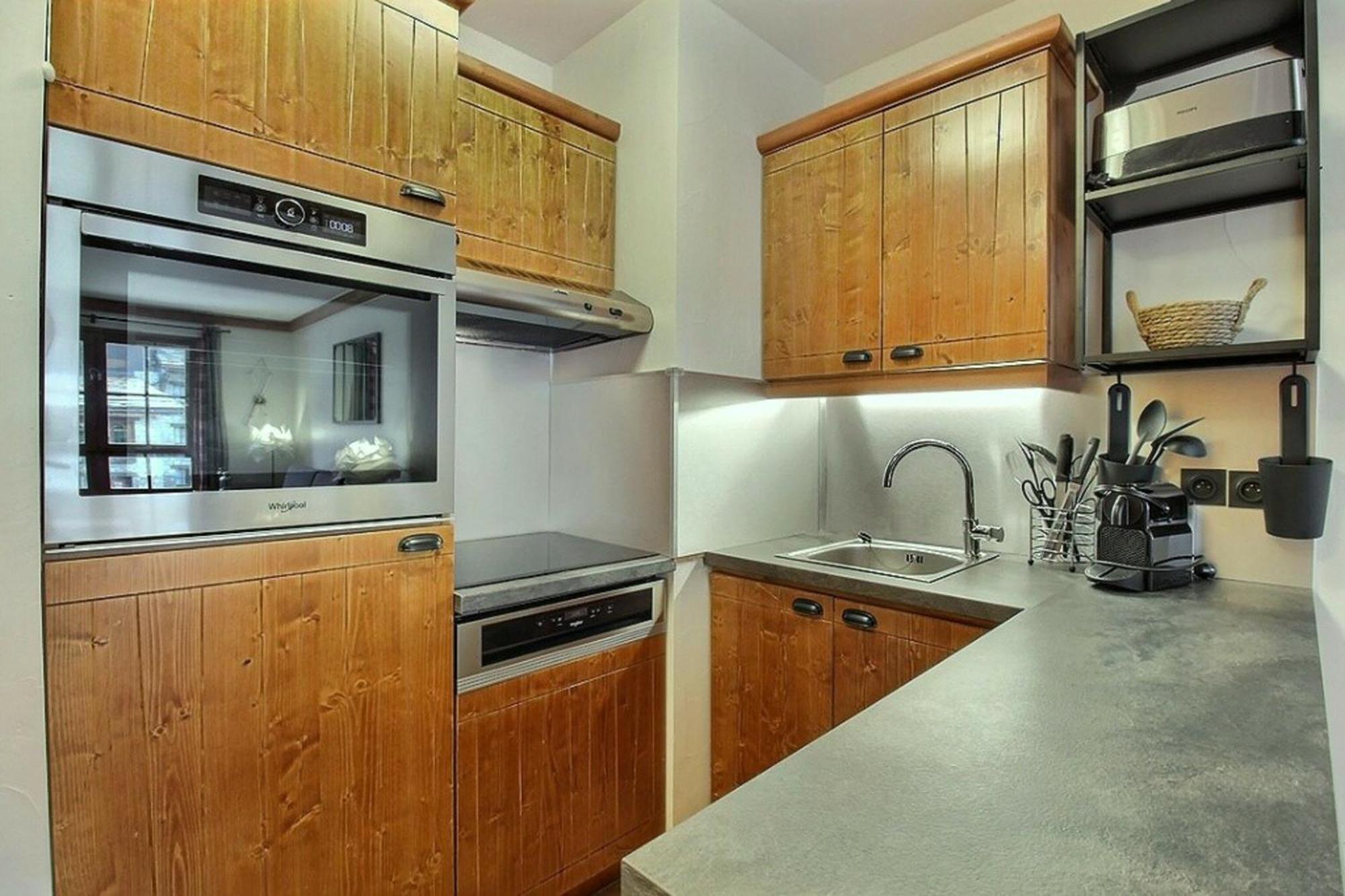 Arc 1950 - Appartement Moderne - Sauna Hammam Jacuzzi - 4 Personnes Les Arcs  Dış mekan fotoğraf