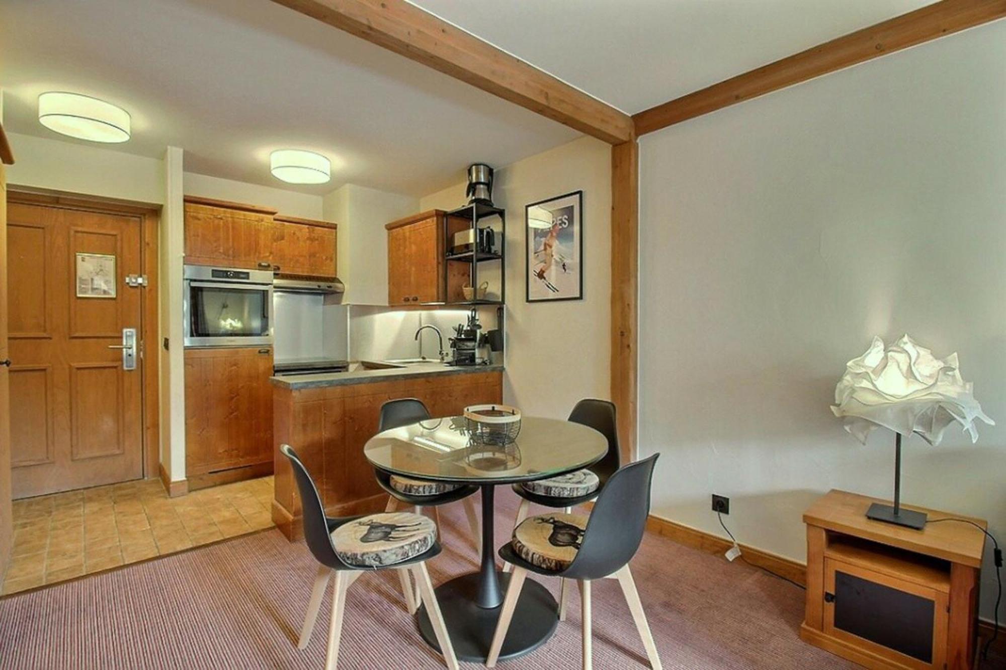 Arc 1950 - Appartement Moderne - Sauna Hammam Jacuzzi - 4 Personnes Les Arcs  Dış mekan fotoğraf