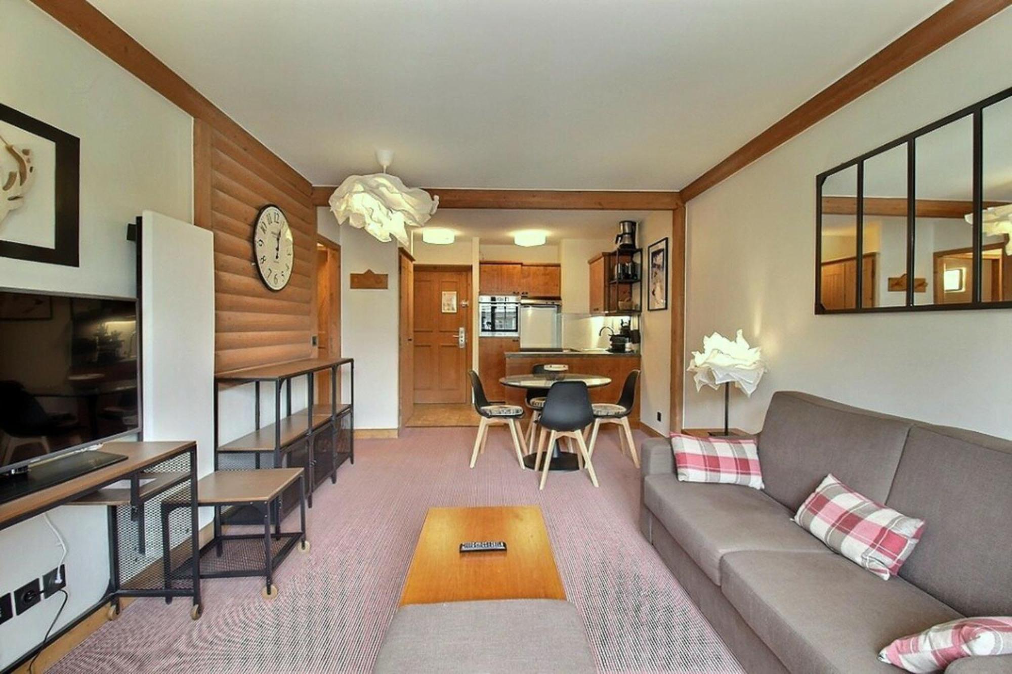 Arc 1950 - Appartement Moderne - Sauna Hammam Jacuzzi - 4 Personnes Les Arcs  Dış mekan fotoğraf